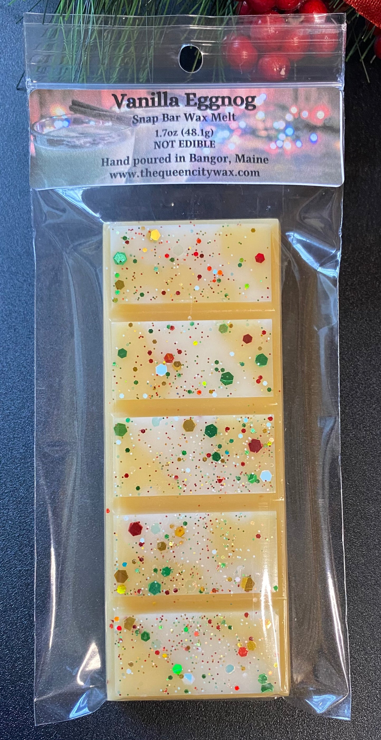 Vanilla Eggnog scented wax melt | home fragrance