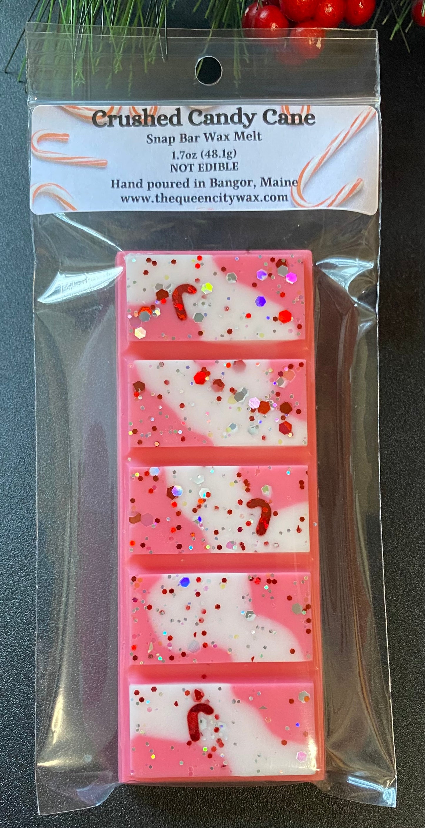 Crushed Candy Canes scented wax melt | home fragrance