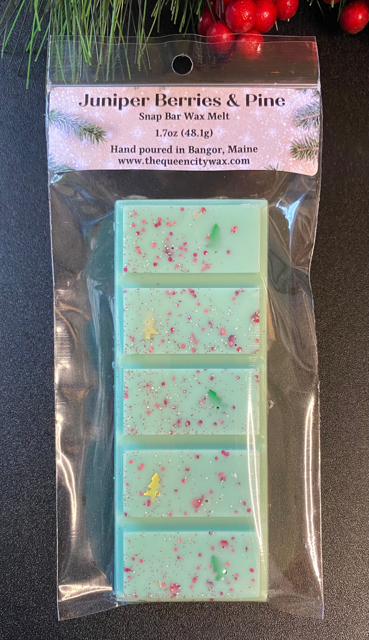 Juniper Berries & Pine scented wax melt | home fragrance