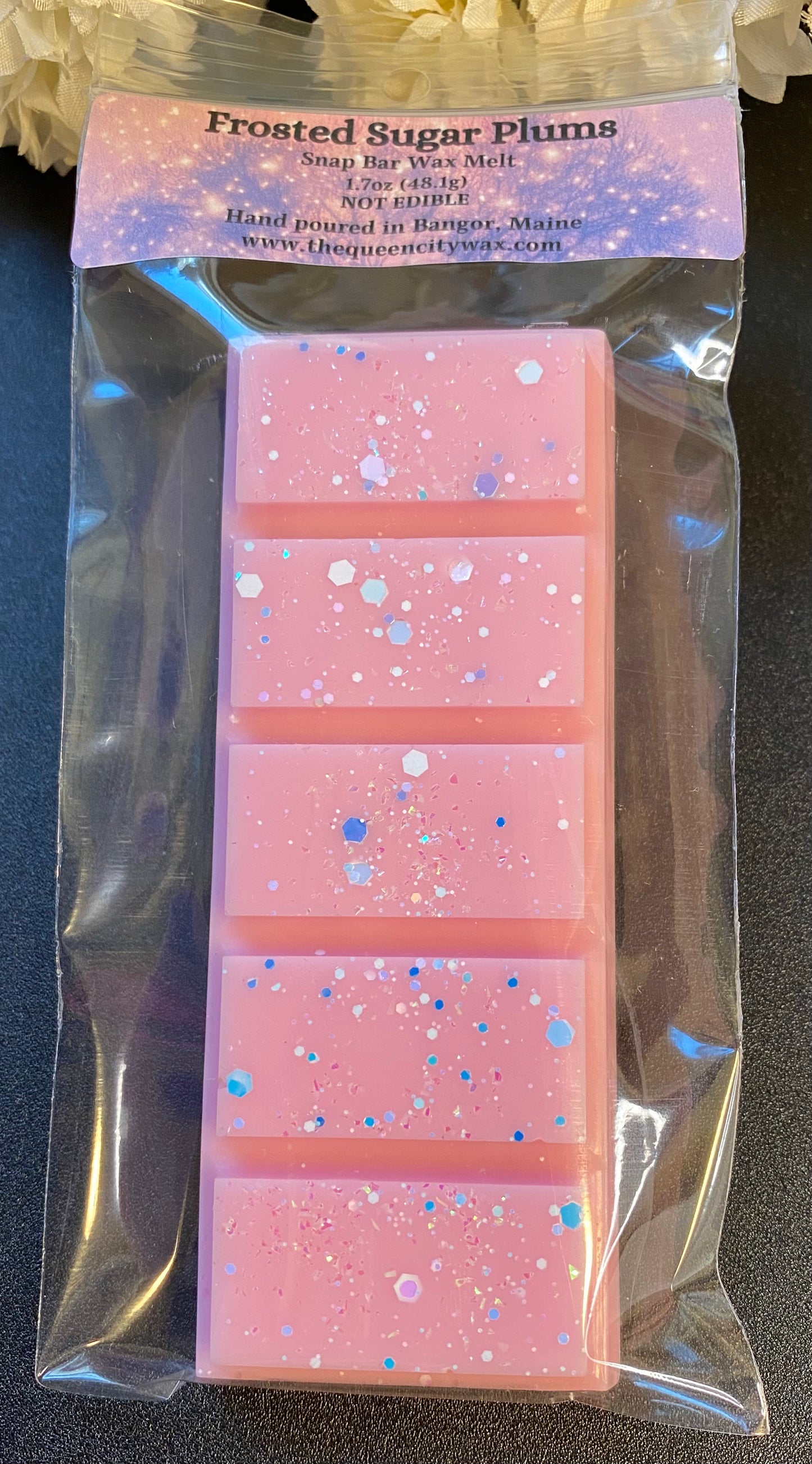 Frosted Sugar Plums scented wax melt | home fragrance