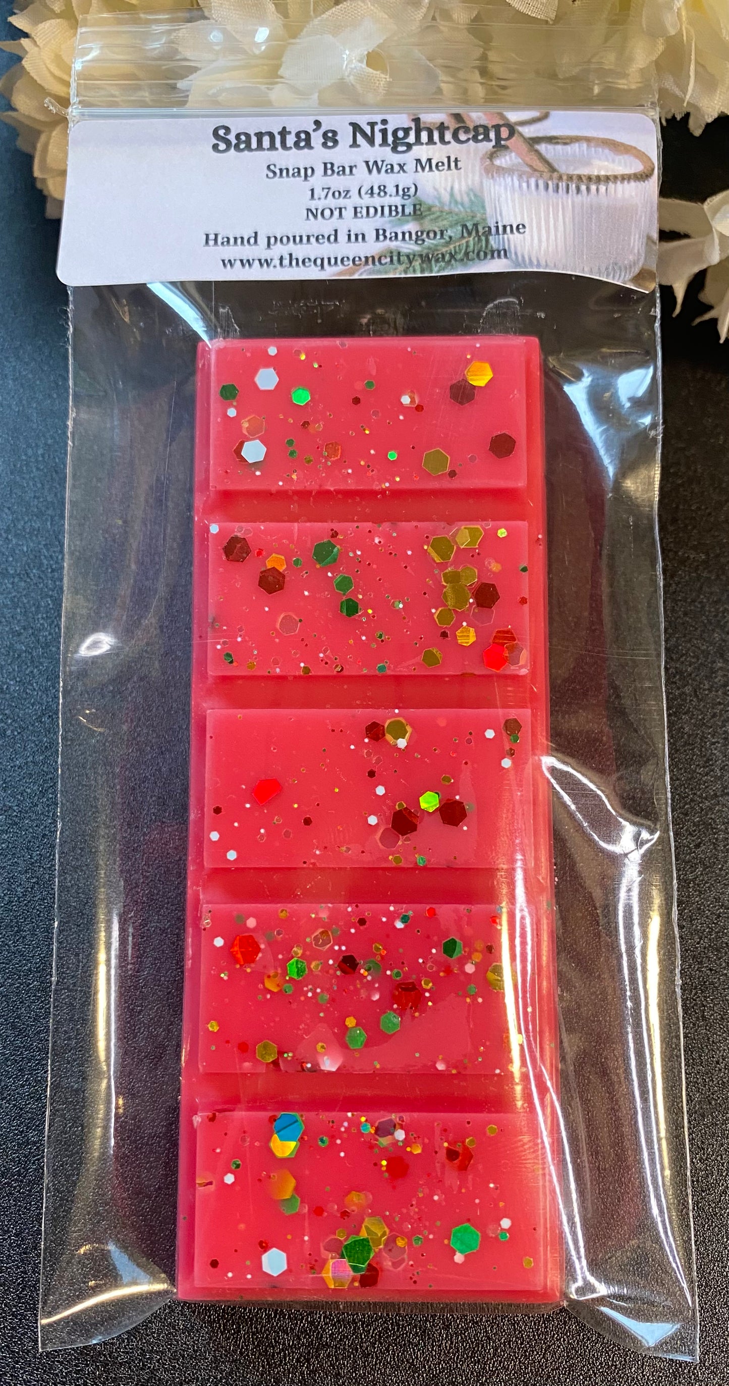 Santa’s Nightcap scented wax melt | home fragrance