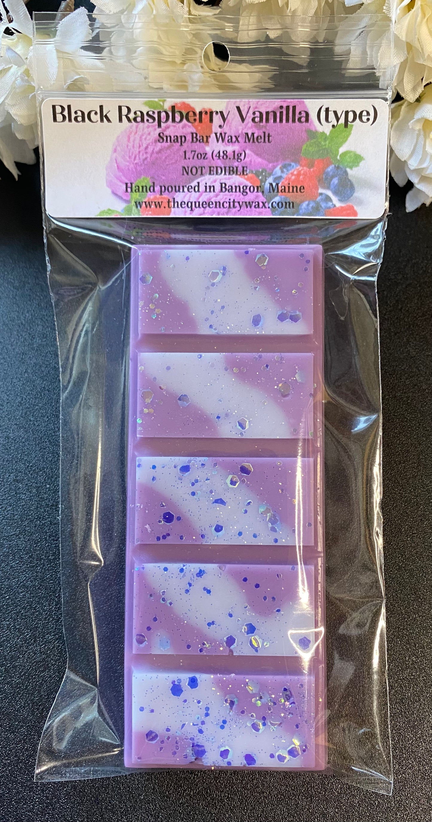 Black Raspberry Vanilla (type) scented wax melt | home fragrance