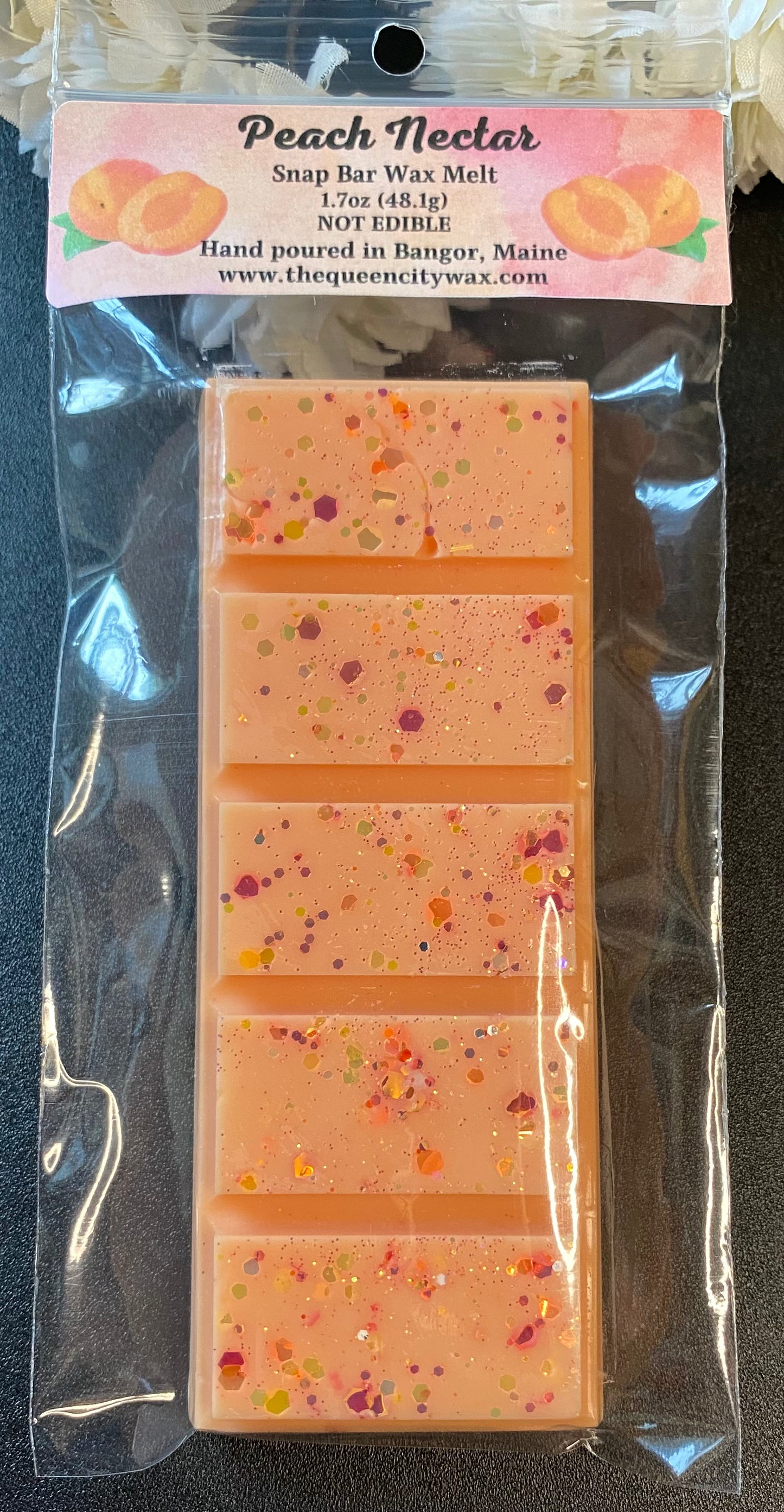 Peach Nectar scented wax melt | home fragrance