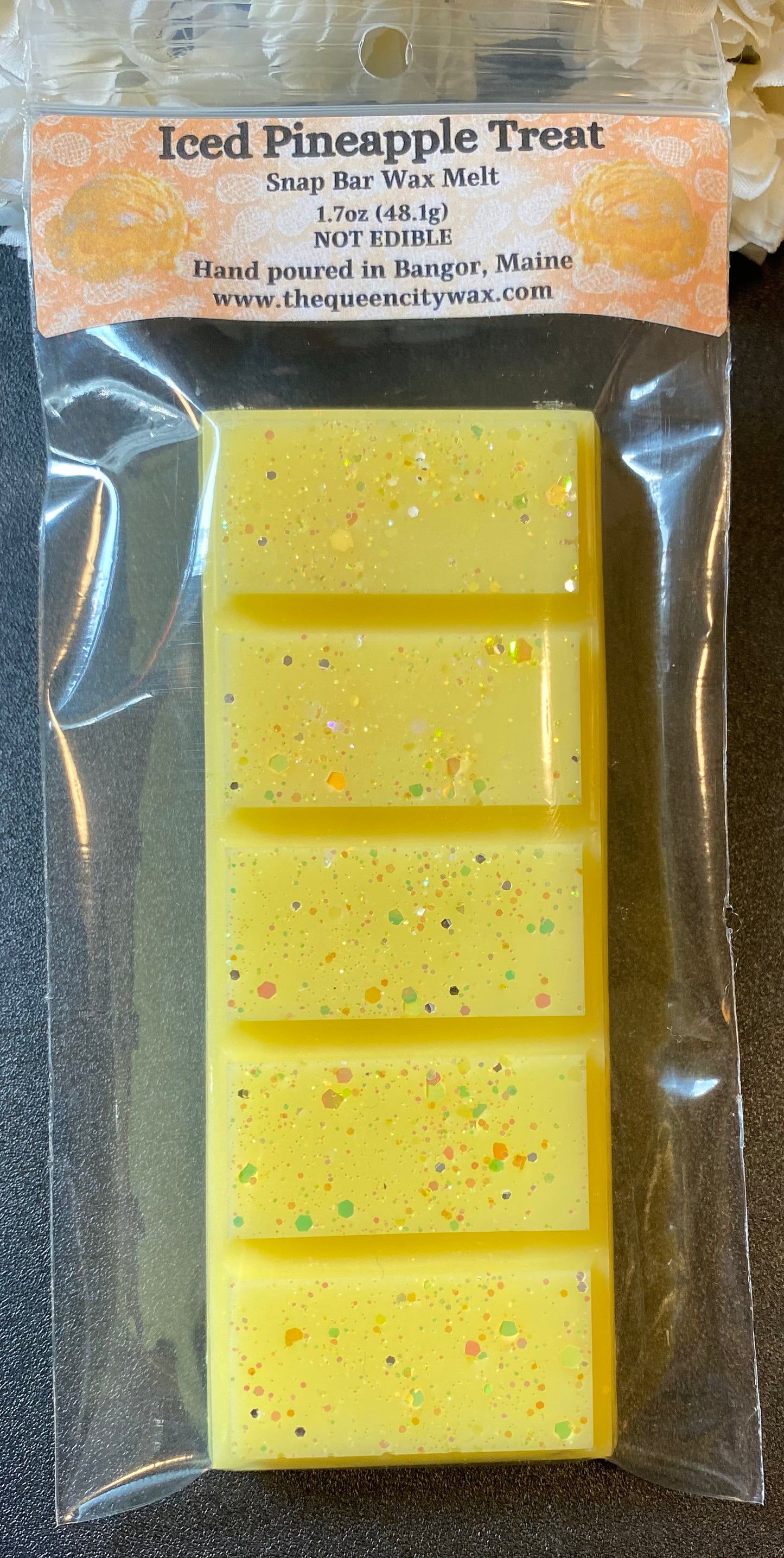 Iced Pineapple Treat scented wax melt | home fragrance
