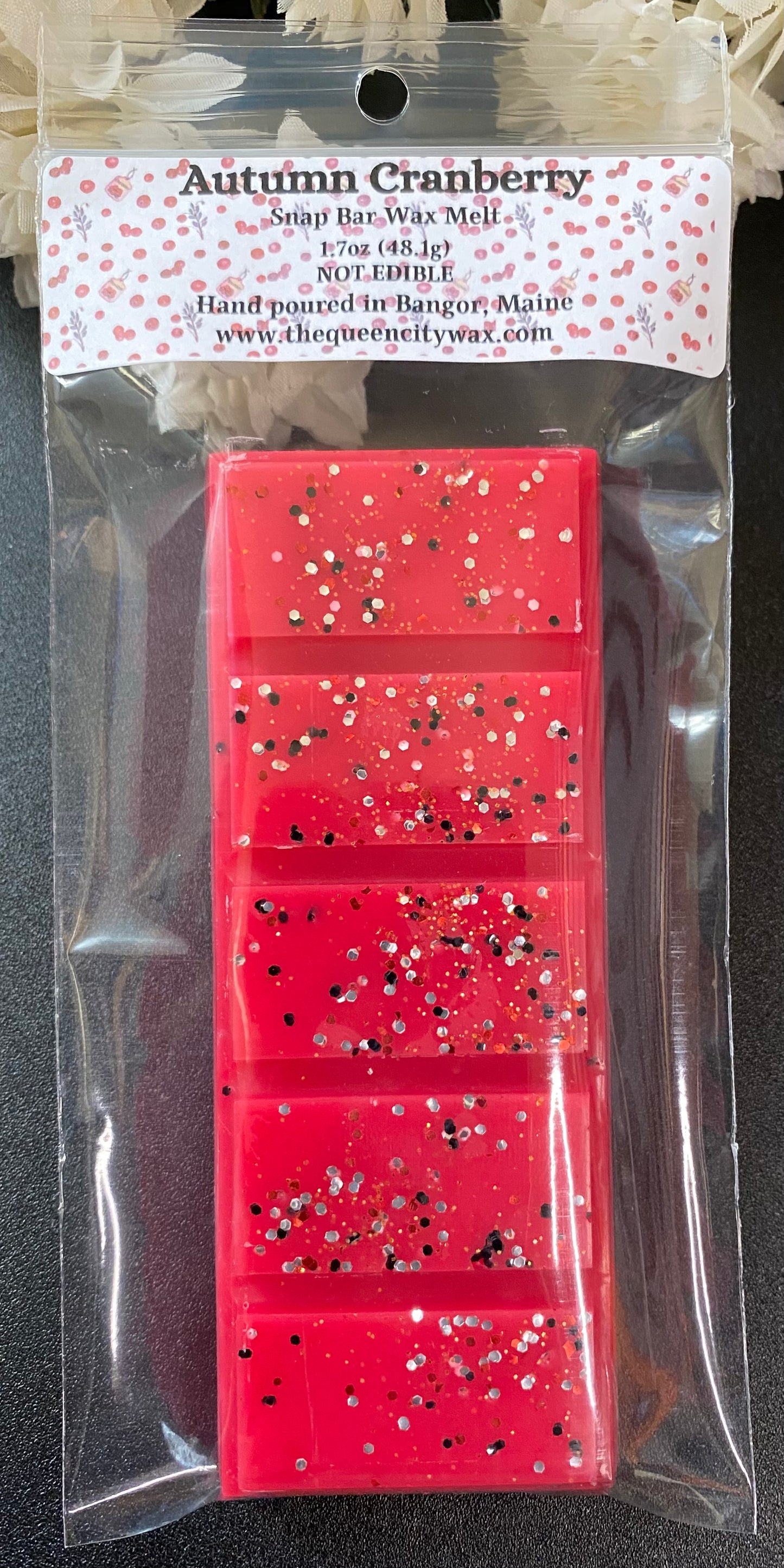 Autumn Cranberry scented wax melt | home fragrance
