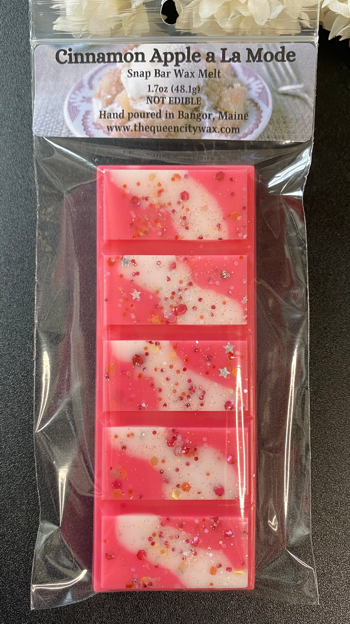 Cinnamon Apple a la mode scented wax melt | home fragrance