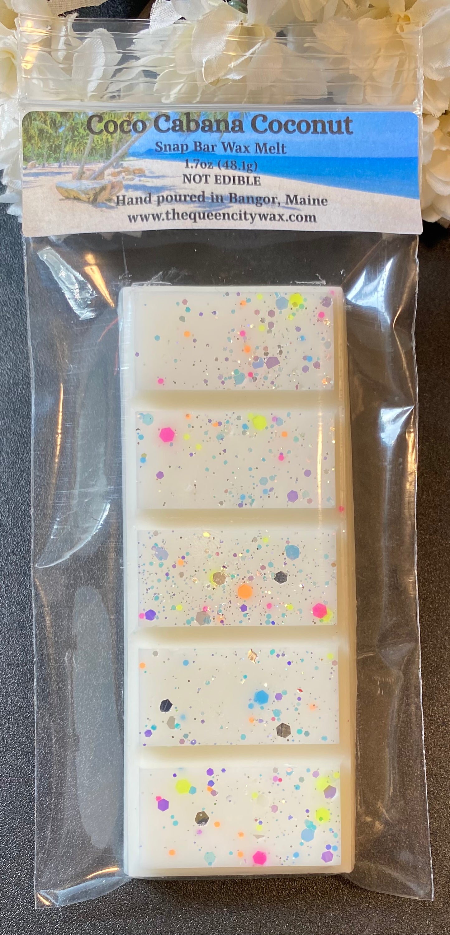 Coco Cabana Coconut scented wax melt | home fragrance