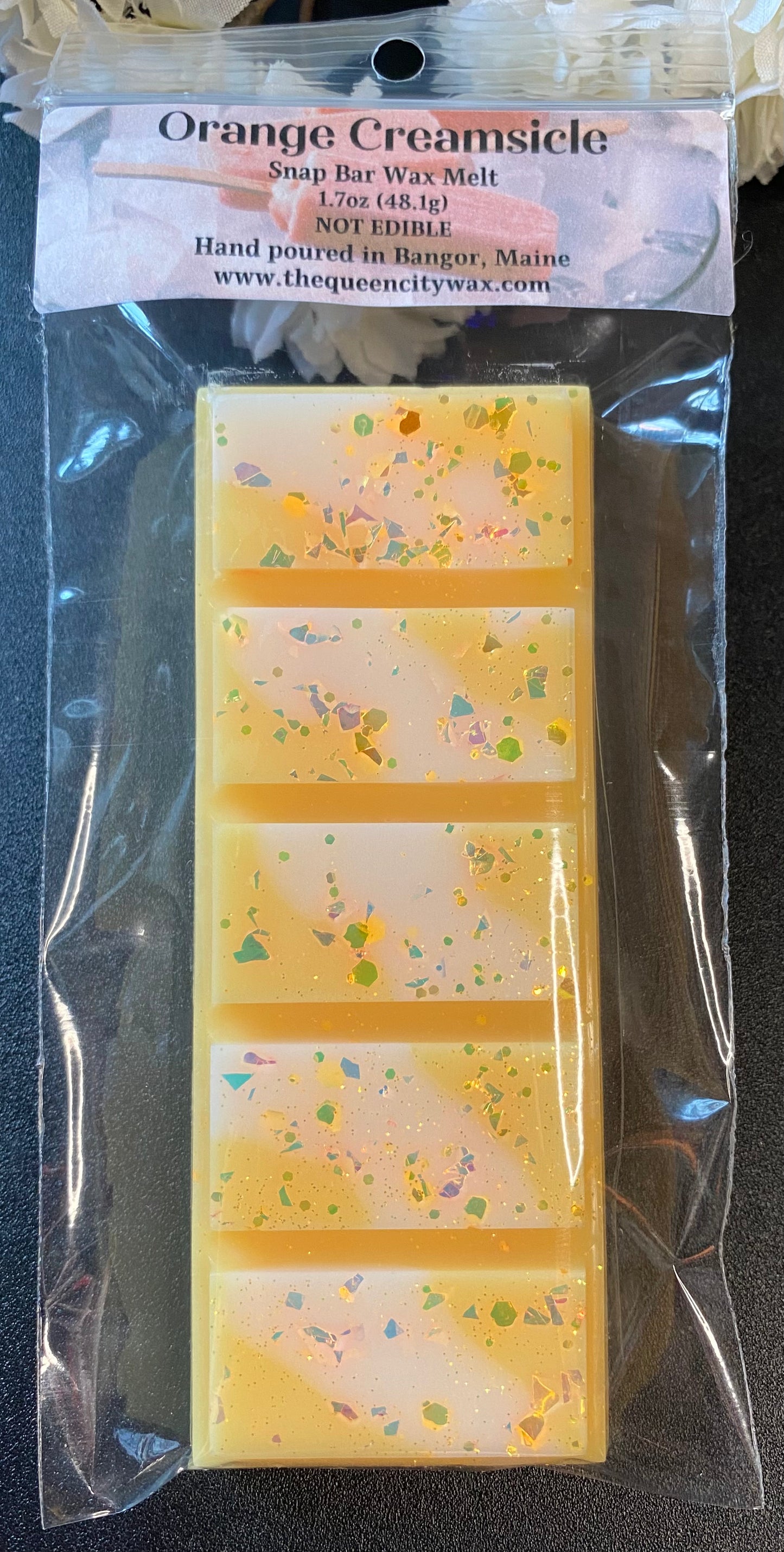 Orange Creamsicle scented wax melt | home fragrance