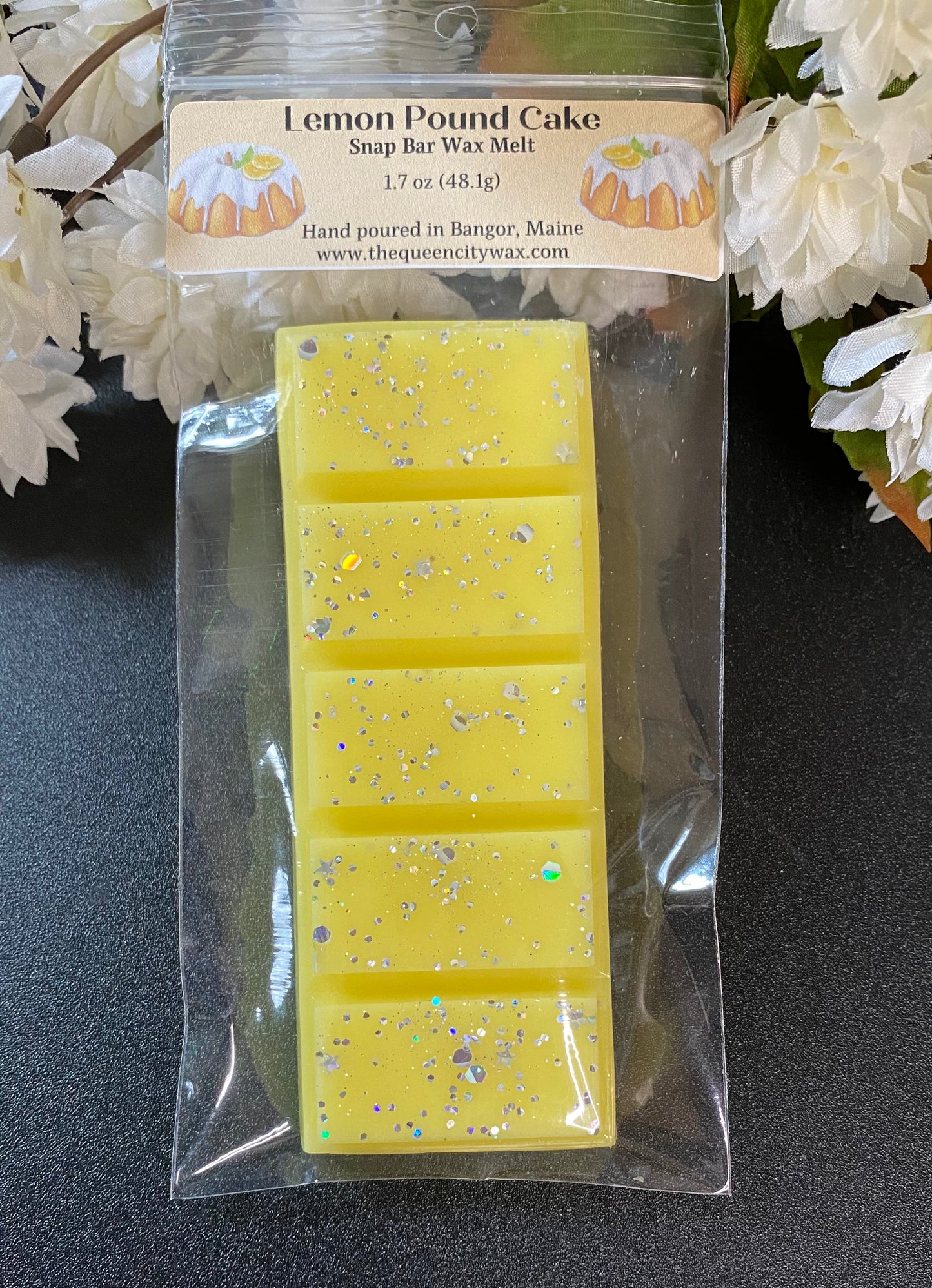 Lemon Pound Cake scented wax melt | home fragrance